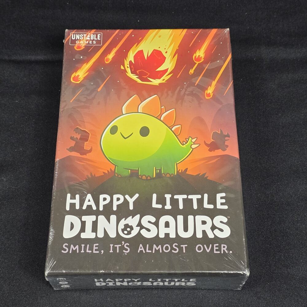 Happy Little Dinosaurs Card Game by Unstable Games - New Sealed 2-4 Players Ages